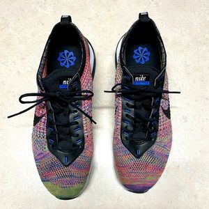 Nike Air Max Flyknit Racer Men's 9 Ghost Blast NEW